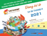 Hội chợ Triển lãm Quốc tế ngành tôm Việt Nam lần thứ ba năm 2021