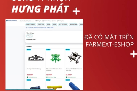 Công Ty Nhựa Hưng Phát Đã Có Gian Hàng Trên FARMEXT-eSHOP