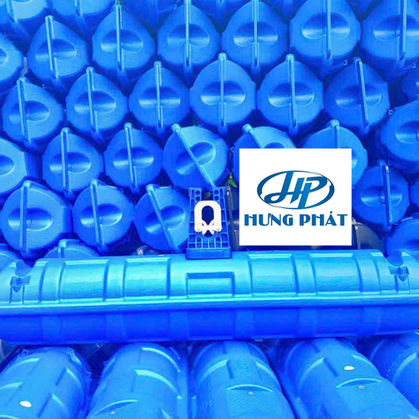 (NEW) PHAO TRÒN THỔI HP NHỰA HDPE XANH DƯƠNG 2024