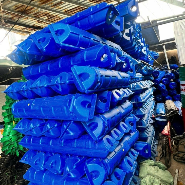 (NEW) PHAO TRÒN THỔI HP NHỰA HDPE XANH DƯƠNG 2024